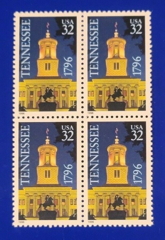 Scott # 3070 - Tennessee Statehood -  Block Of 4 - MNH -1996