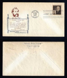 # 893 First Day Cover addressed with Holland cachet dated 10-28-1940