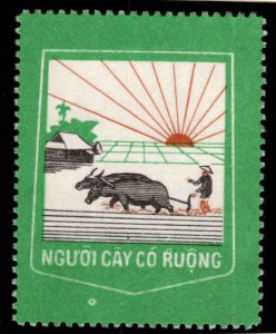 South Vietnam   NGUOI CAY CO RUONG .No Gum as issued