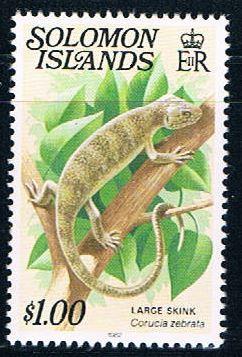 Solomon Islands 410 MNH Large Skink 1979 (S1002)