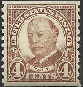 # 687 Mint Never Hinged Brown Taft