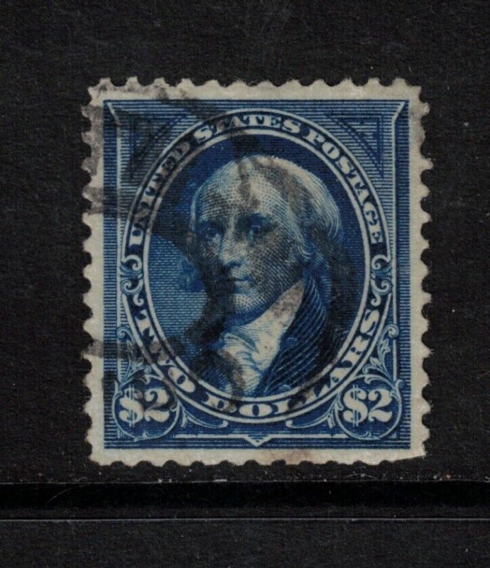 USA #262 Very Fine Used With Light Thin On Back