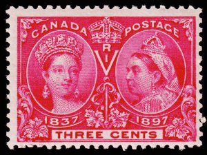 Canada Scott 53 (1897) Mint LH F-VF, CV $30.00 C 