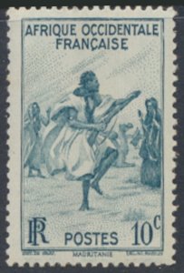 French West Africa SC# 36 MLH   Dancer  see details / scans 