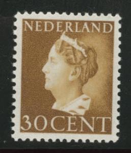 Netherlands Scott 224 MNH** 1940 Queen Wilhelmina CV$0.80