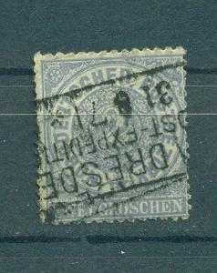 Germany-North German Confederation sc# 17 (2) used cat $2.00