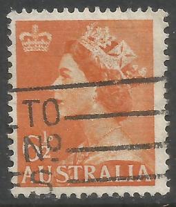 AUSTRALIA 258B VFU QEII A1342-6