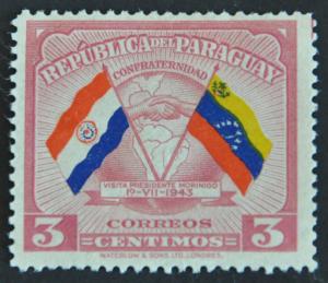 DYNAMITE Stamps: Paraguay Scott #416 – UNUSED