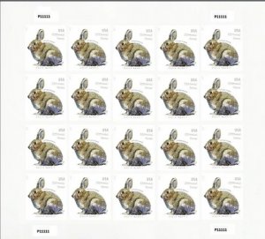 Brush Rabbit Forever stamps 5 sheets total 100pcs