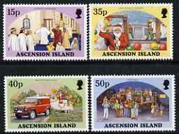 ASCENSION IS. - 1998 - Christmas - Perf 4v Set - MNH