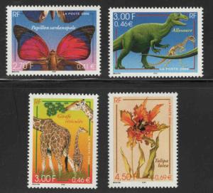 France Scott  2776-2779  MNH** Nature set