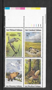 #1921-22 MNH Plate Block