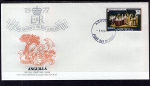 Anguilla 273 Queen Elizabeth II Silver Jubilee Fleetwood U/A FDC