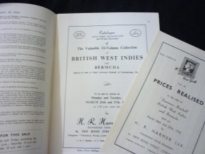 HR HARMER AUCTION CATALOGUE 1962 BRITISH WEST INDIES THE 'LAWRENCE KIMBALL'