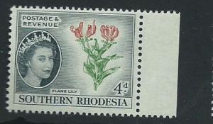 Southern Rhodesia SG 82  MUH margin copy