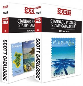 Scott Stamp Catalog 2024 Volume 4A/4B - COUNTRIES J-M  Reference Book / Guide