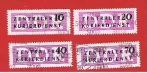 Germany(DDR)   #O33-O36   VF used  Official Stamps  Free S/H