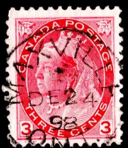 Canada Scott 78 Used.