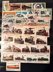 Africa: MNH Issues Railroad