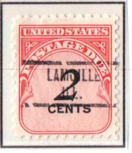 U.S. Precancel - Illinois, Lamoille - Scott J90