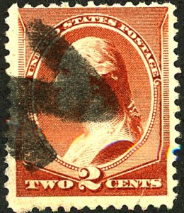 U.S. #210 Used Fancy Cancel