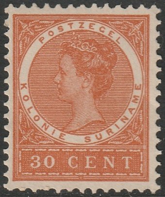 Suriname 1907 Sc 57 MNGAI(*)