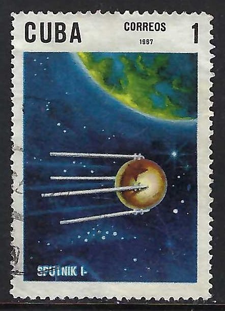 Cuba 1282 VFU SPACE Z7708-1