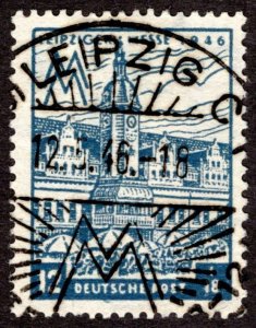 1946, Germany, 12+18pf, Used, Mi 163AYa