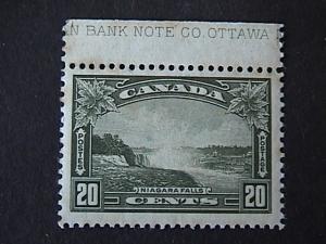 #225 MINT Niagara Falls f-vf h has bank note tab.