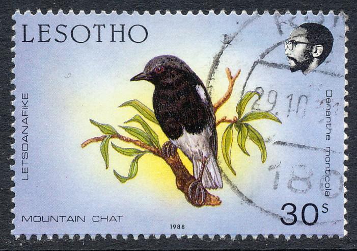 Lesotho #625 used, Birds