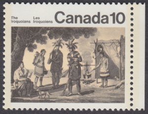 Canada - #579i Iroquoian Indians, Missing Medallion Variety - MNH
