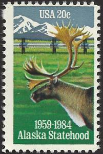 # 2066 MINT NEVER HINGED ALASKA STATEHOOD