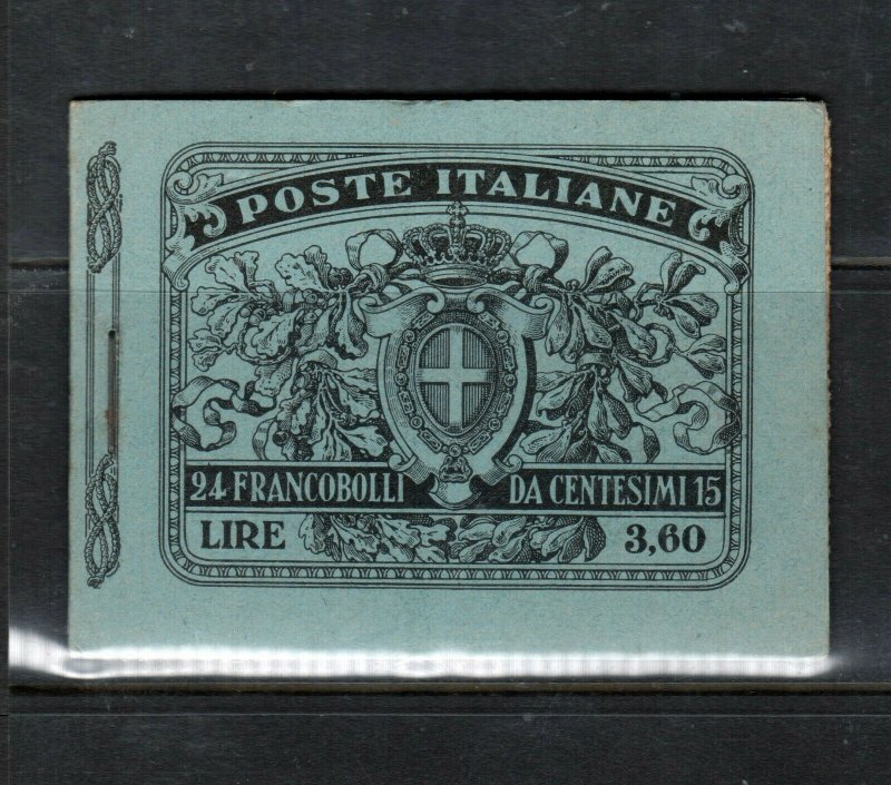 Italy Sassone #2 Very Fine Never Hinged Complete Booklet