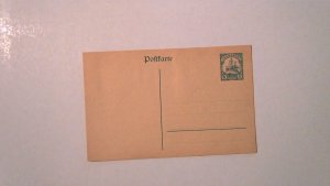 GERMANY CAMEROON POSTAL CARD MINT ENTIRE