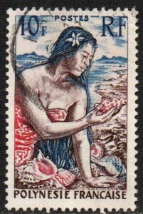 French Polynesia Sc #189 Used