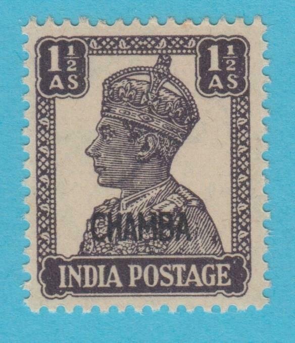 INDIA - CHAMBA STATE 93  MINT NEVER HINGED OG ** NO FAULTS VERY FINE! - PYN