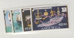 Anguilla Scott #297-300 Stamp  - Mint NH Set