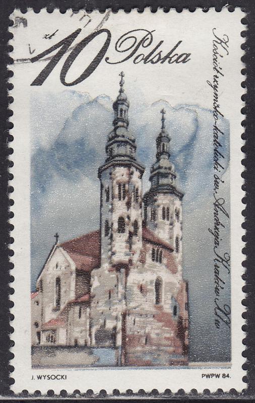 Poland 2659 Religious Buildings 10.00zł 1984