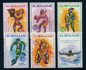 [SU730] Suriname Surinam 1992 Olympic Games Barcelona MNH