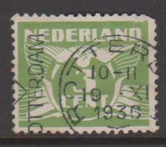 Netherlands Sc#170 Used