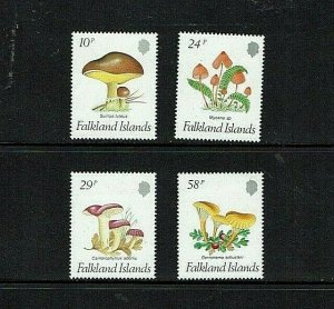 Falkland Islands: 1987, Fungi, MNH set