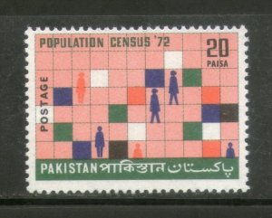 Pakistan 1972 Centenary of Population Census Chart Diagram 1v Sc 332 MNH # 4326