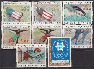 Ras Al Khaimah 1997 SC 209-216 MNH Set Olympics 