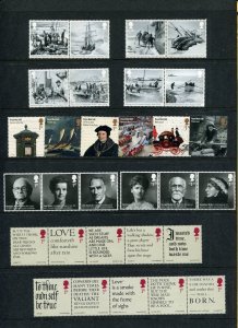 2016 Complete Commemorative Year Set Collection Without M/sheets (13 sets) U/M