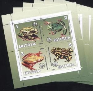 ERITREA SHEET FROGS AMPHIBIANS