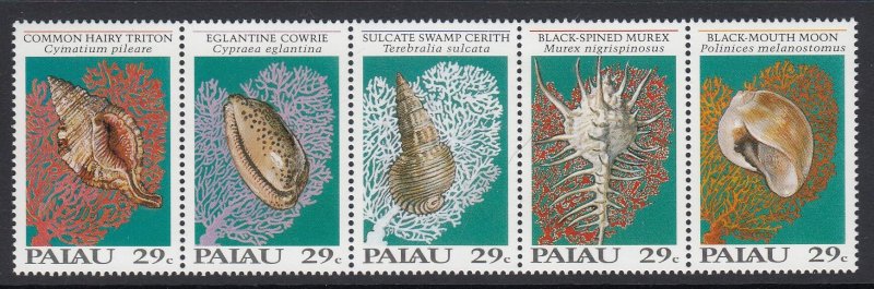 Palau 301 Sea Shells mnh