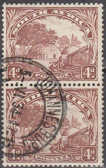 South Africa #40  F-VF Used CV $210.00 (D1847)