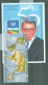 Guyana #2952-53 Mint (NH)