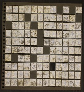 Great Britain #82 Used Plate Reconstruction, Plate 23