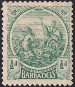 Barbados 1921 #152-161 vf mh vf (Set of 9)